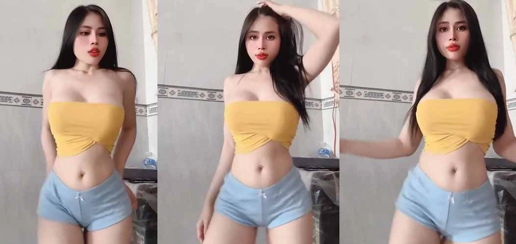 Ảnh gái xinh Tho_pali2 nhảy sexy với quần short bốc lửa