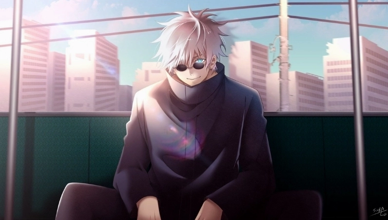 Ảnh Gojo Satoru 4K ngầu sắc nét từng chi tiết