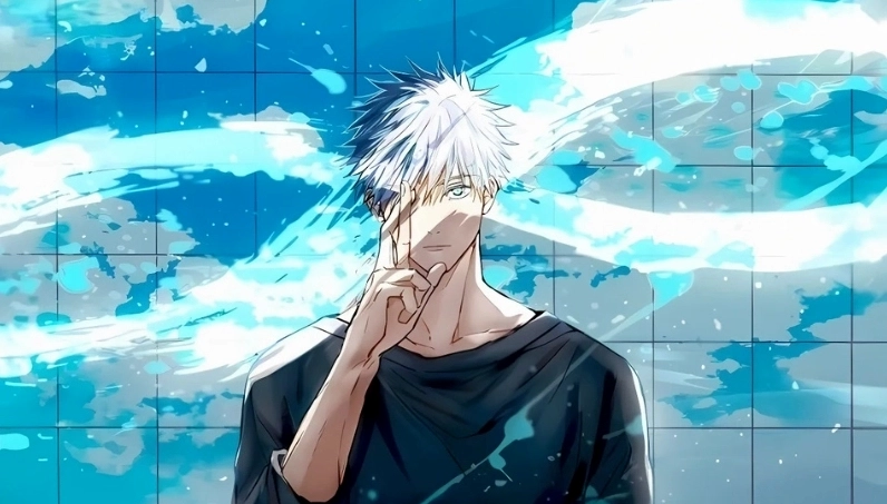 Ảnh Gojo Satoru bành trướng lãnh địa cực ngầu