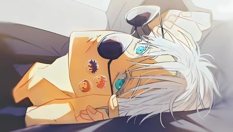 Ảnh Gojo Satoru ngầu đầy khí chất chú thuật sư