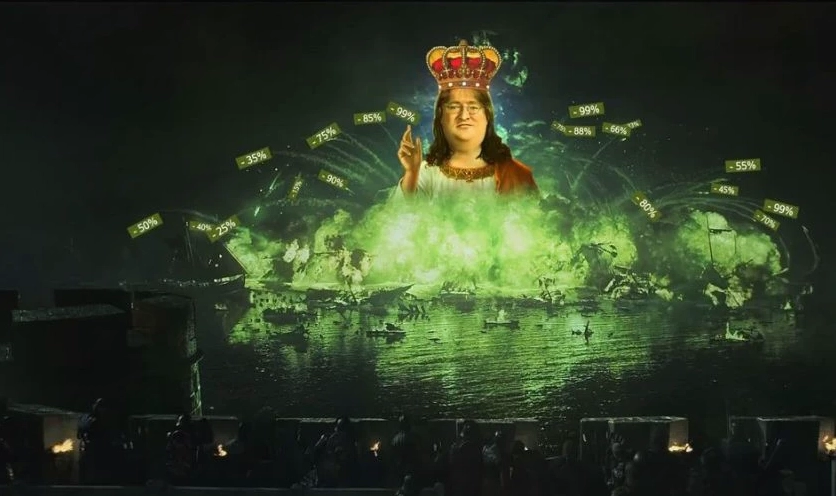 Ảnh hình nền meme em bé cười ranh mãnh với lửa, tượng trưng cho chiến thần sale