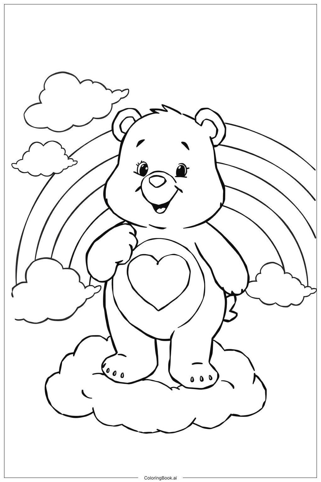 Ảnh lloyd anime và tranh tô màu gấu biết chăm sóc