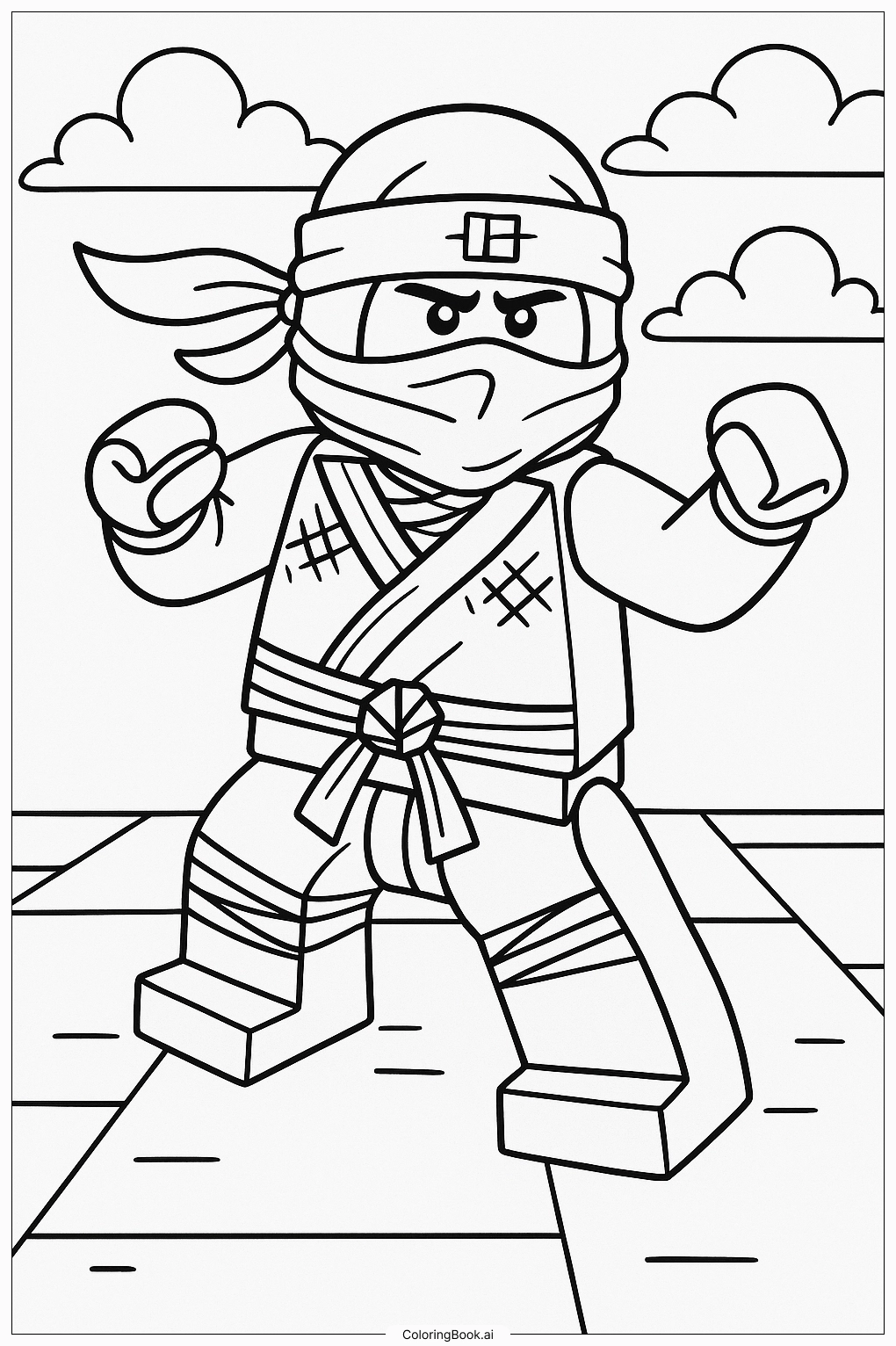 Ảnh lloyd anime với các nhân vật Ninjago từ phim hoạt hình