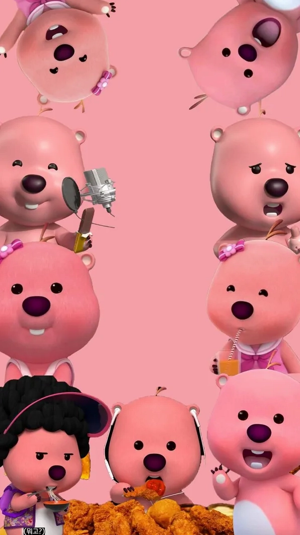 Ảnh loopy meme với biểu cảm 'vô tri' gây sốt