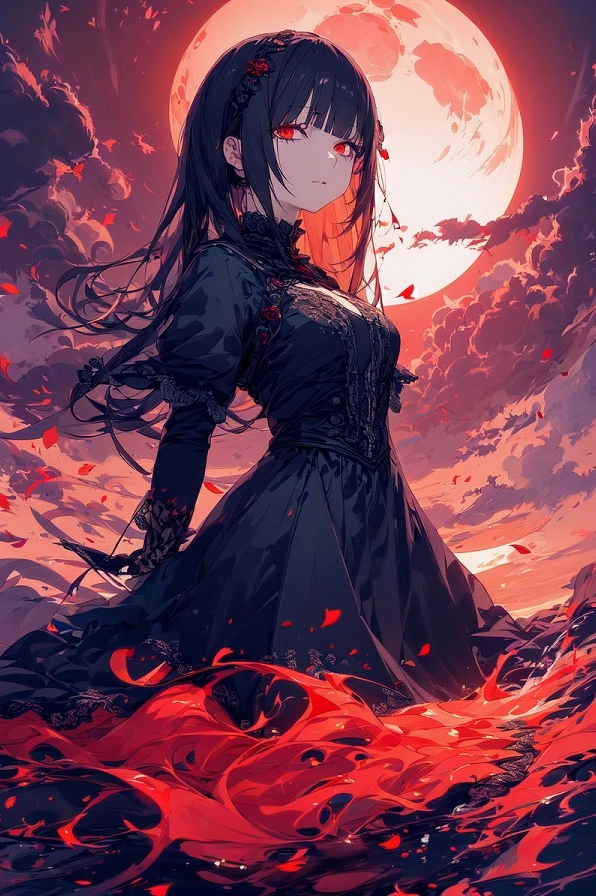 Cận Cảnh Bộ Sưu Tập Ảnh Anime Ma Cà Rồng Đỉnh Cao và Đậm Chất 8 Ảnh ma cà rồng đẹp trai anime tóc đen với vẻ mặt trầm tư và cuốn hút