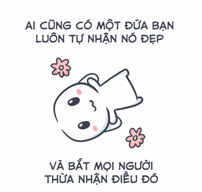 Ảnh meme con thỏ hồng dễ thương khiến bạn phải cười không ngừng