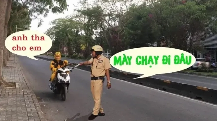 Bộ sưu tập ảnh meme công an hài hước và giải trí khó quên 8 Ảnh meme công an với biểu cảm 'thở dài' đầy ngụ ý