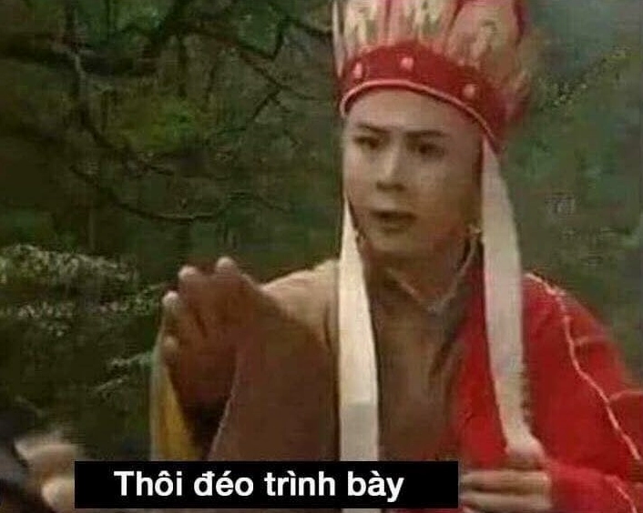 Ảnh meme Đường Tăng 'thôi' thể hiện sự từ chối tham gia