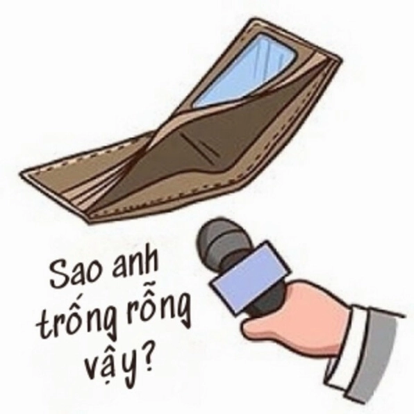 Cận Cảnh Những Ảnh Meme Hết Tiền Cười Đau Bụng Nhất Hiện Nay 3 Ảnh meme hết tiền vì tiêu xài quá đà buồn vui lẫn lộn