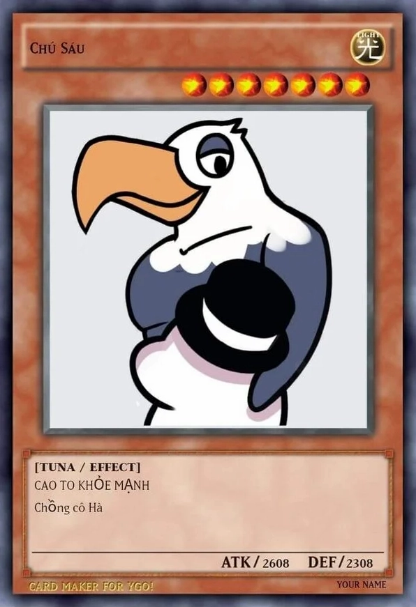 Bộ Sưu Tập Cận Cảnh Ảnh Meme Lá Bài Hài Hước và Độc Đáo Nhất 7 Ảnh meme lá bài Yugioh chế với nhân vật có vẻ mặt bất lực, thể hiện tình huống khó đỡ.