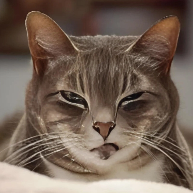 20+ Ảnh Meme Mèo Mắt Thâm Cận Cảnh và Biểu Cảm Thấu Đáo 7 Ảnh meme mèo mắt thâm nhếch mép lạnh lùng và đầy tính toán