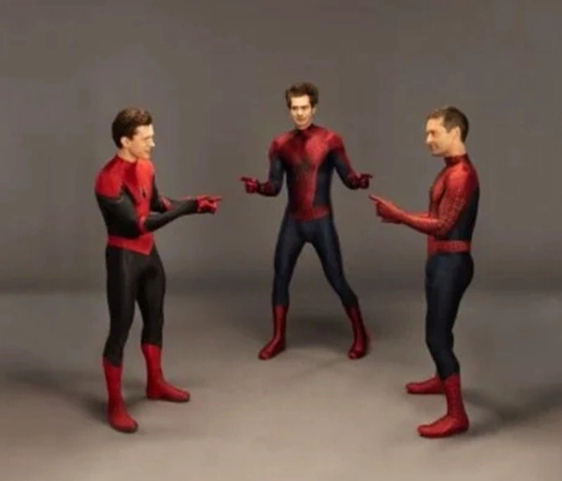 Bộ sưu tập ảnh meme người nhện huyền thoại và hài hước nhất 1 Ảnh meme người nhện Peter Parker với biểu cảm ngạc nhiên hài hước
