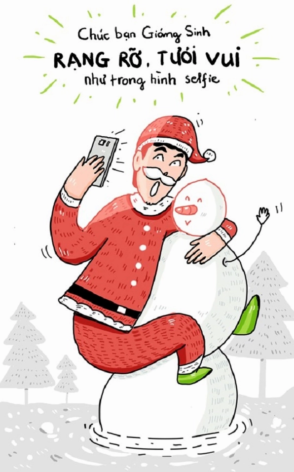 Tuyển tập ảnh meme Noel cười té ghế và bá đạo nhất mùa Giáng sinh 4 ảnh meme noel bá đạo người tuyết và ông già Noel đấu khẩu