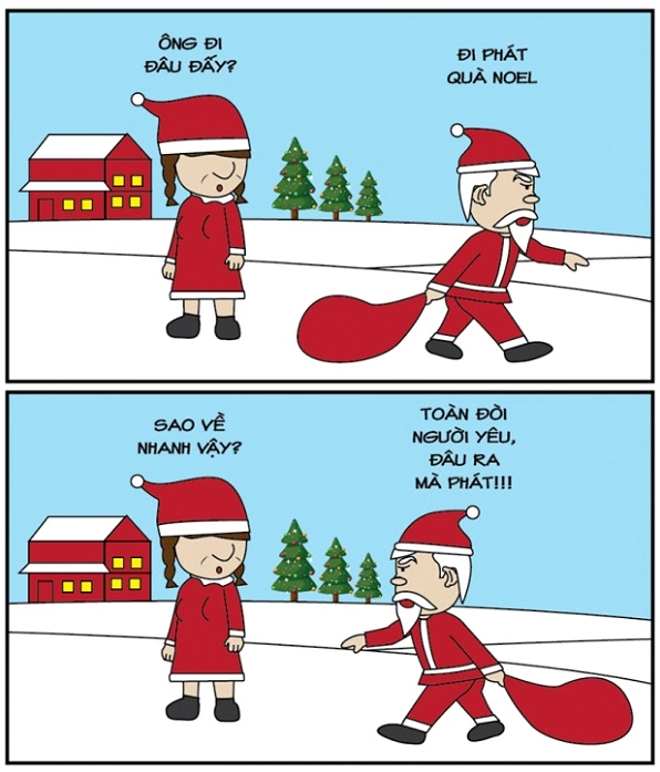 Tuyển tập ảnh meme Noel cười té ghế và bá đạo nhất mùa Giáng sinh 6 ảnh meme noel động viên những người cô đơn dịp lễ