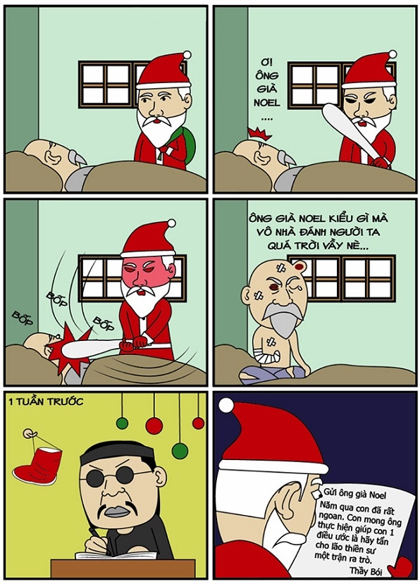 Tuyển tập ảnh meme Noel cười té ghế và bá đạo nhất mùa Giáng sinh 10 ảnh meme noel thầy bói dịp giáng sinh