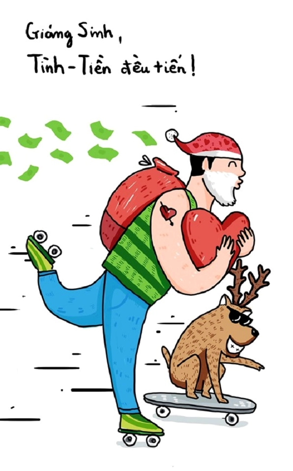 Tuyển tập ảnh meme Noel cười té ghế và bá đạo nhất mùa Giáng sinh 14 ảnh meme noel về con người và thú cưng vui nhộn