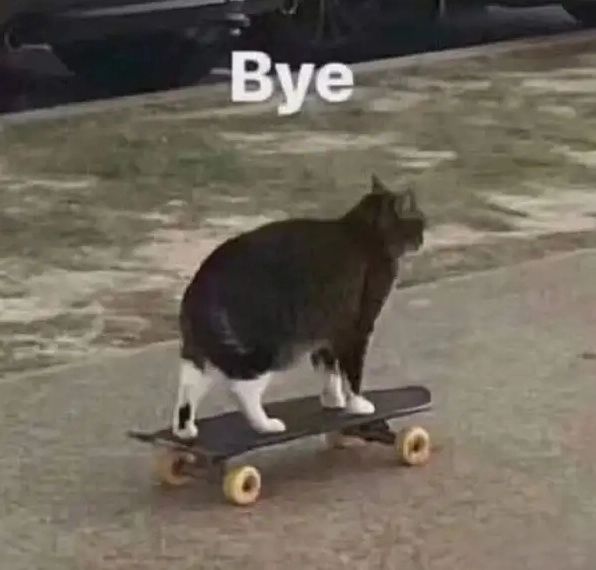 ảnh meme tạm biệt với cử chỉ vẫy tay chào đầy ẩn ý