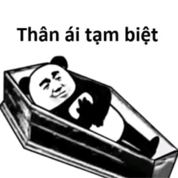 ảnh meme tạm biệt với phong cách mewing đầy bí ẩn