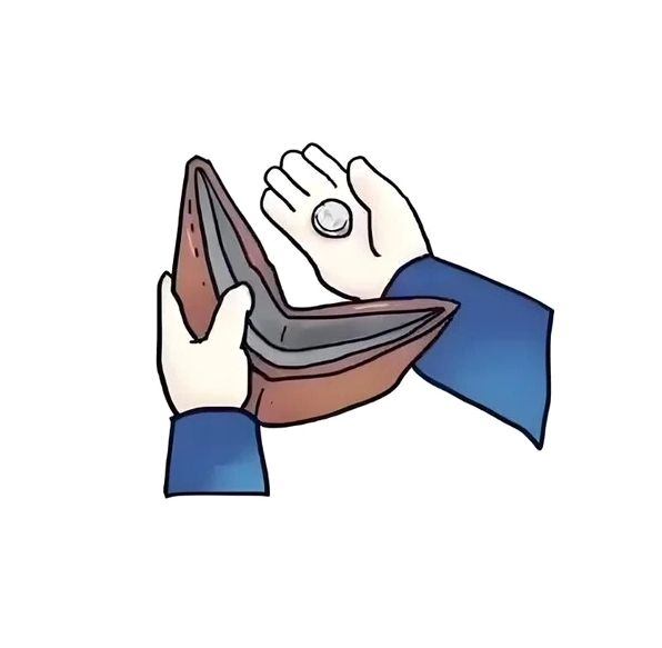 Bộ sưu tập ảnh meme tiền đầy hài hước và những câu chuyện phía sau 16 Ảnh meme tiền ví bóp hết tiền