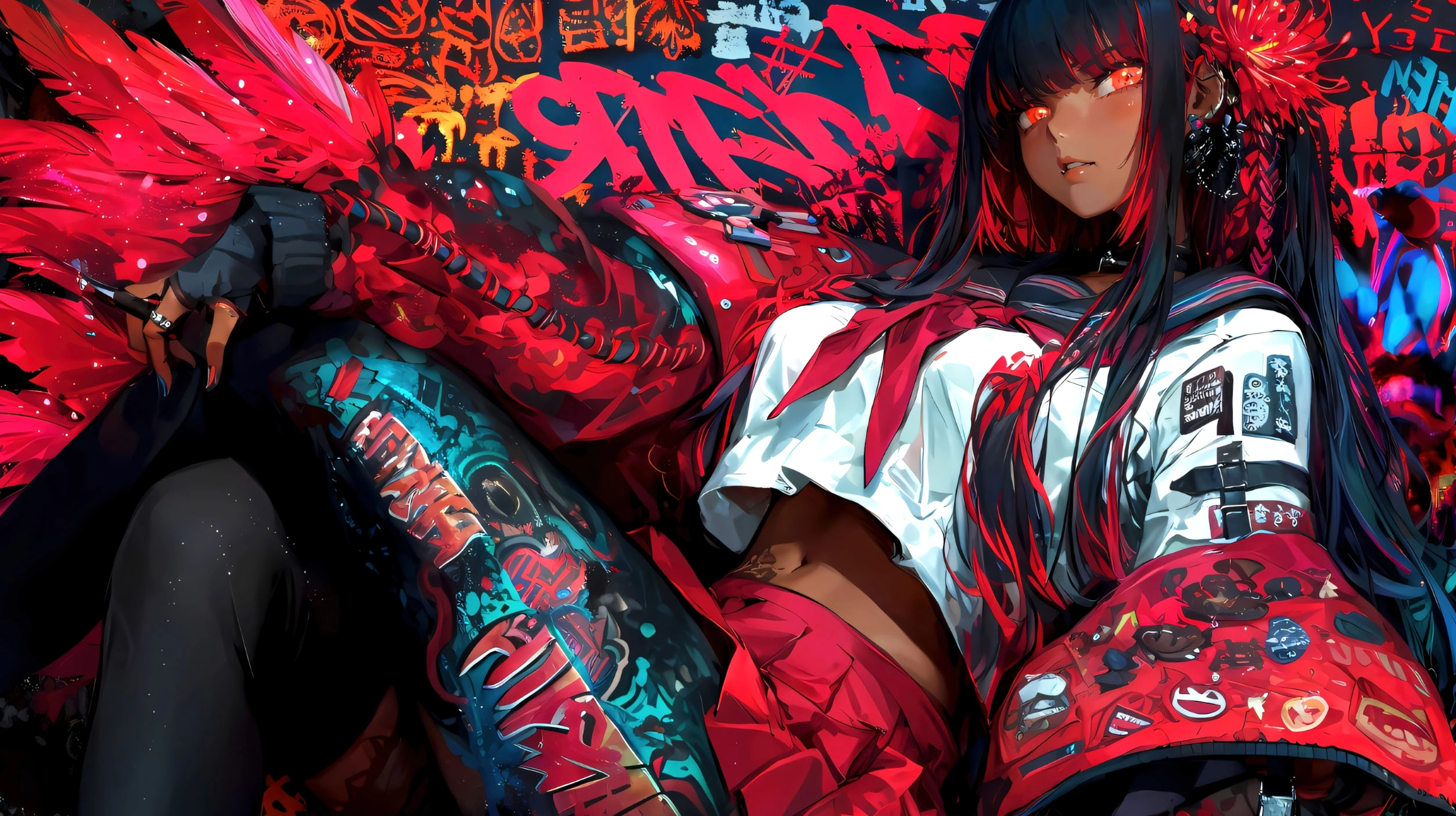 Ảnh nền ngộ nghĩnh anime 4K cho máy tính