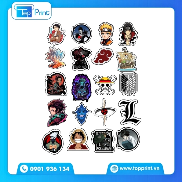ảnh sticker anime chibi cô gái với mái tóc bồng bềnh