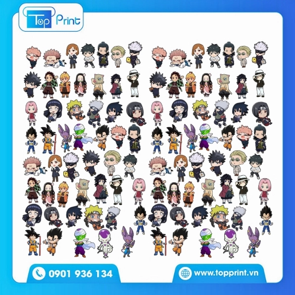 ảnh sticker anime cô gái tóc ngắn với phong cách ngầu