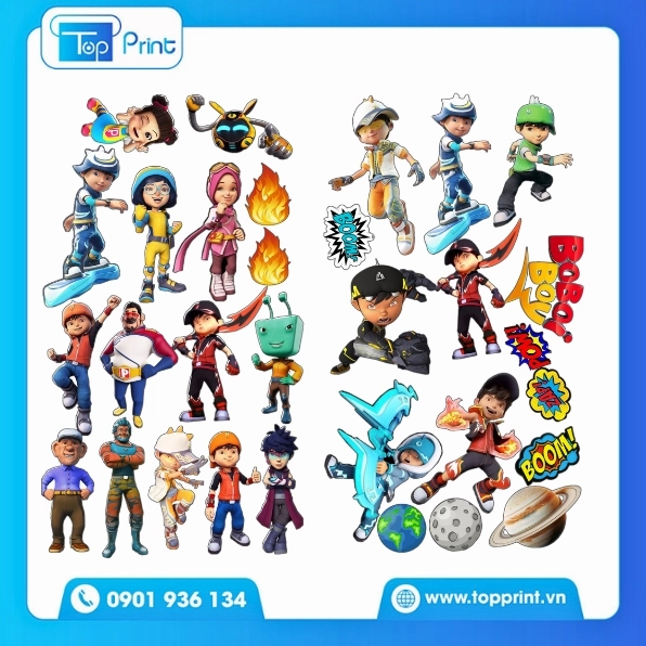 ảnh sticker anime cute với chú mèo và cô gái