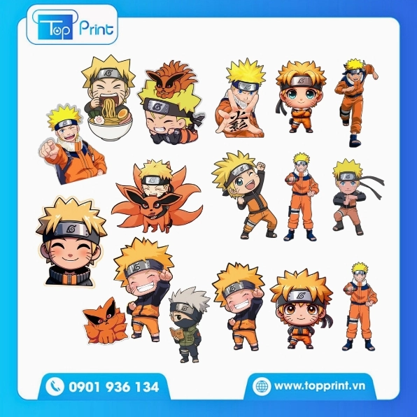 ảnh sticker anime cute với cô gái mắt to tròn
