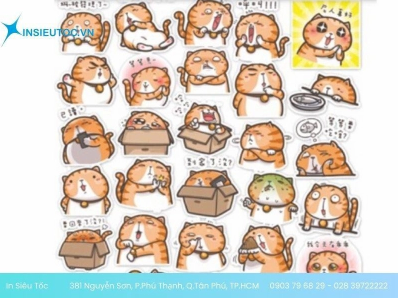 ảnh sticker meme mèo với sắc thái biểu cảm hài hước