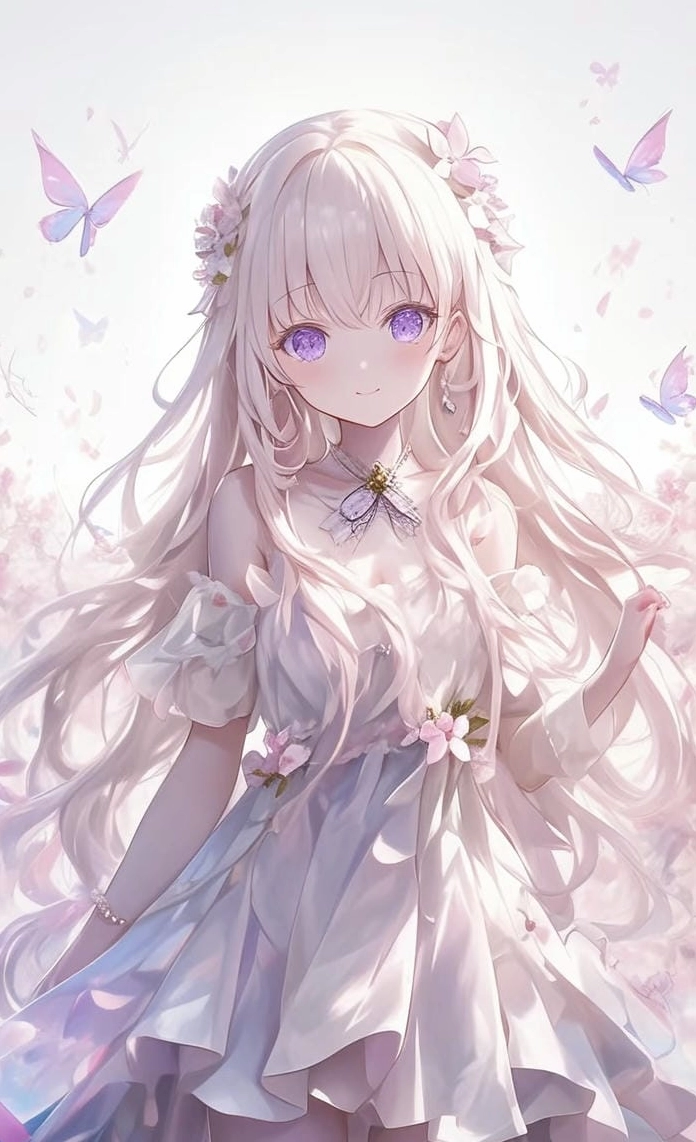 Avatar anime nữ tinh tế với trang phục mùa đông ấm áp