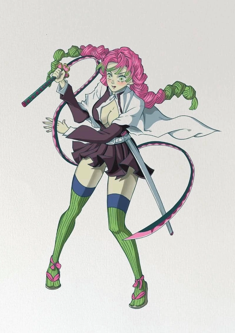 Bộ Sưu Tập Tuyệt Đẹp các Ảnh Mitsuri Anime làm say đắm lòng người 4 Avatar Mitsuri cute mang phong cách đáng yêu đầy cá tính