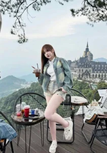 bo suu tap anh gai xinh mac quan ngan khoe ve nang dong va q 244