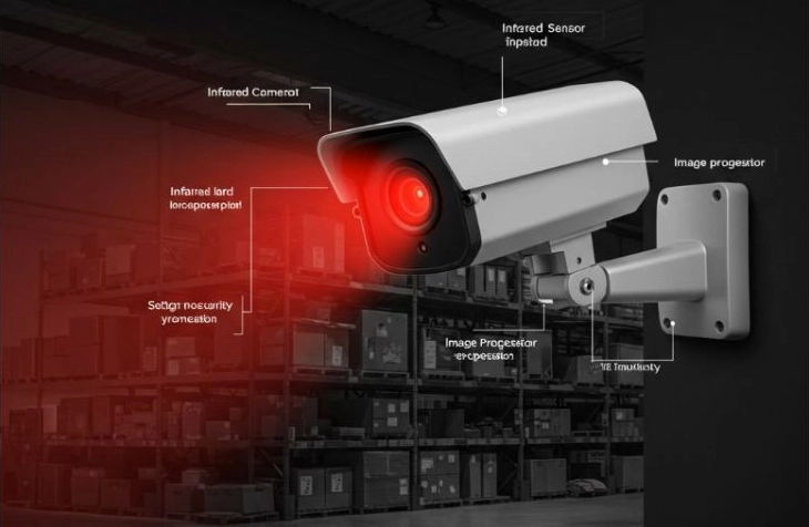 Cảm biến hồng ngoại trong an ninh và giám sát
