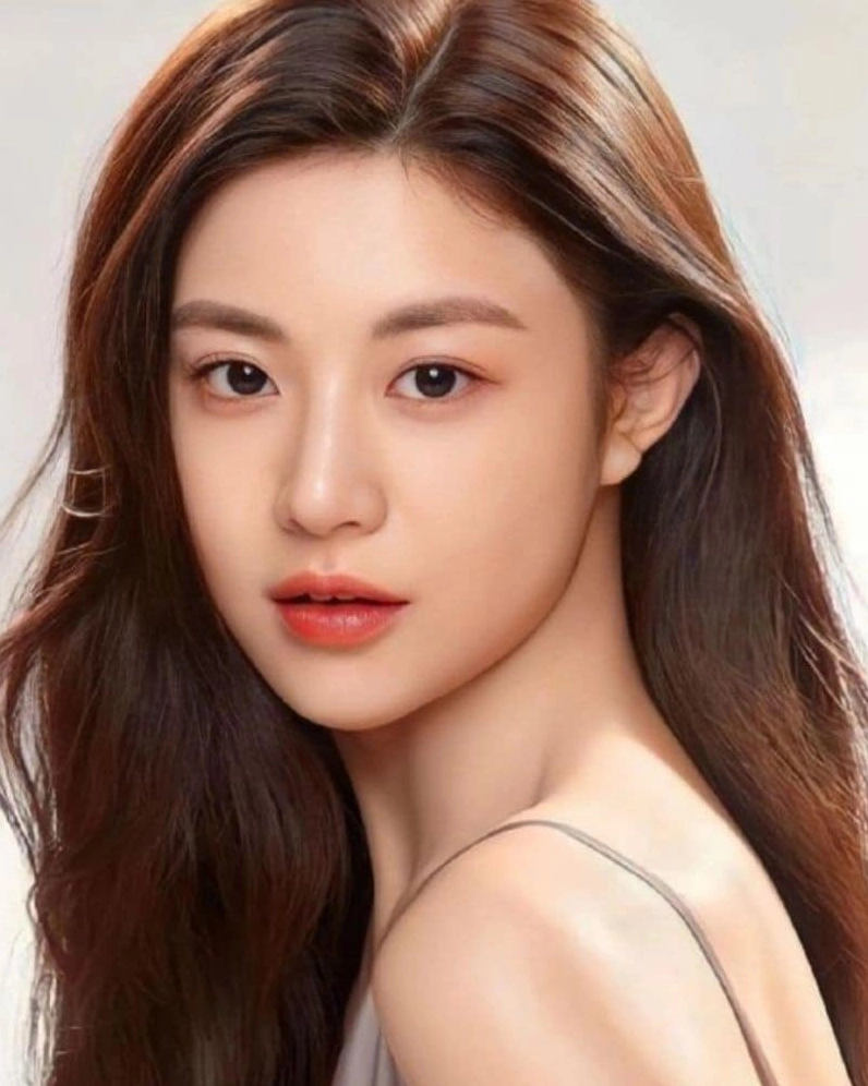 Cận cảnh ảnh gái hàn đẹp với làn da không tì vết và ánh mắt hút hồn