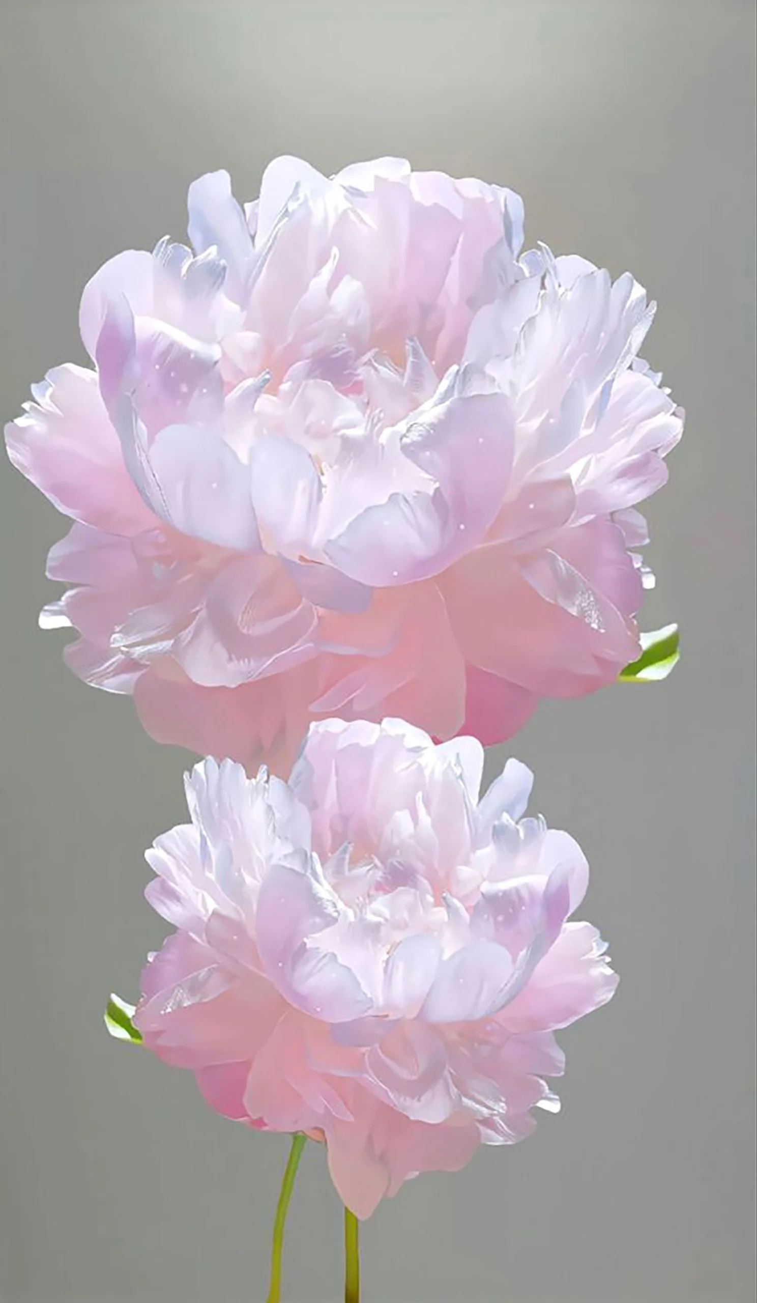 Cánh đồng hoa đẹp ngập tràn sắc mẫu đơn hồng