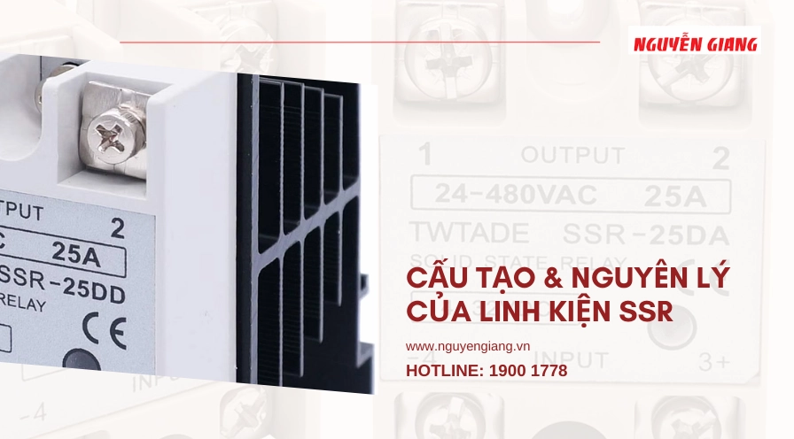 ssr là gì là gì Tổng quan về rơ le bán dẫn Solid State Relay 2 Cấu tạo và nguyên lý hoạt động của rơ le bán dẫn