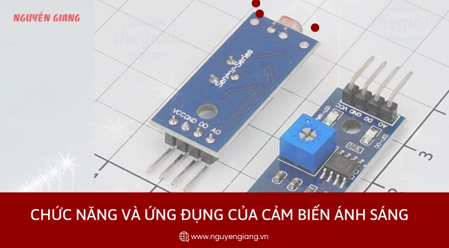 Cảm biến ánh sáng là gì tổng quan về nguyên lý và ứng dụng 4 Chức năng và ứng dụng của cảm biến ánh sáng