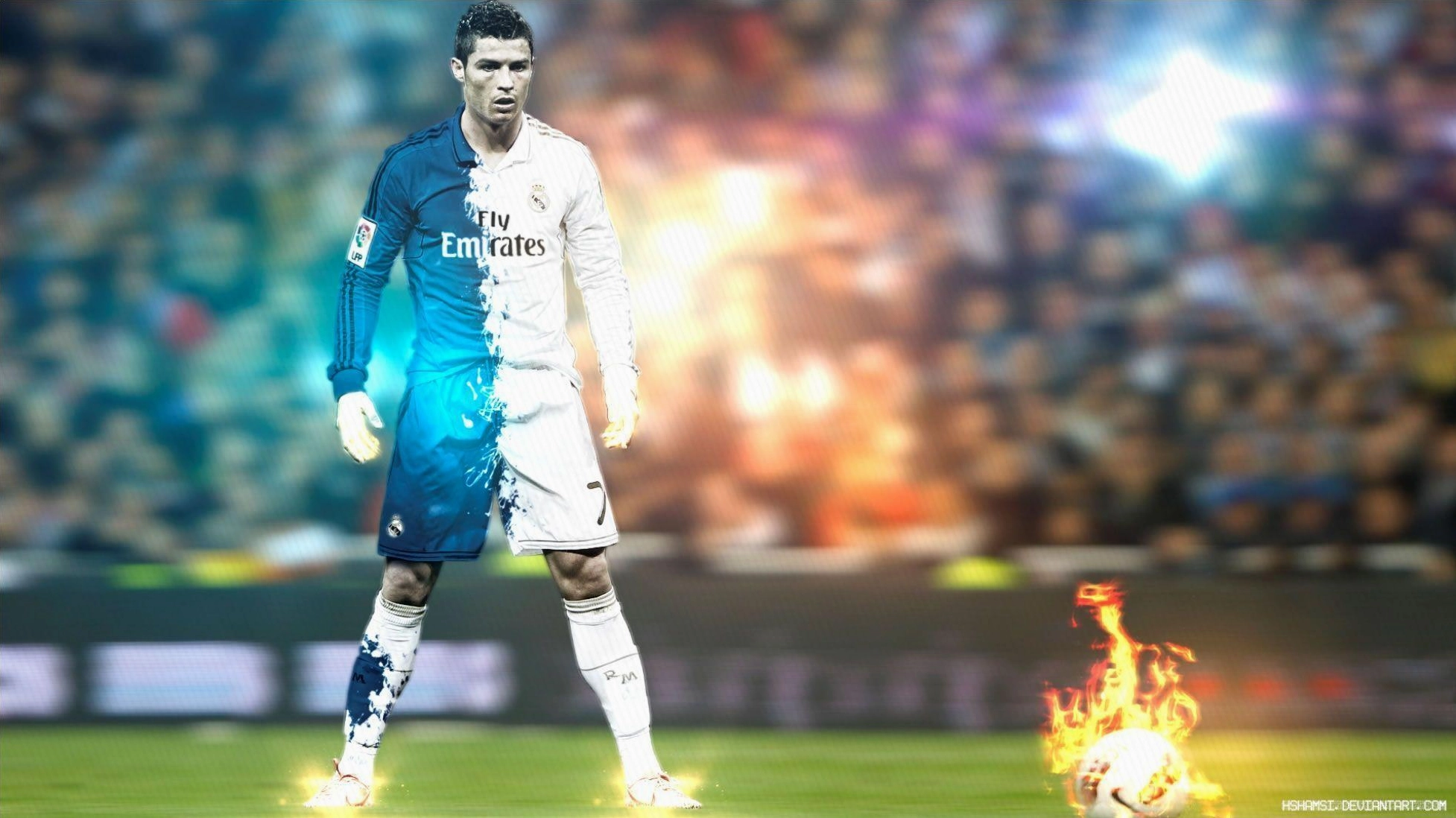 cr7 wallpaper phong cách nghệ thuật độc đáo