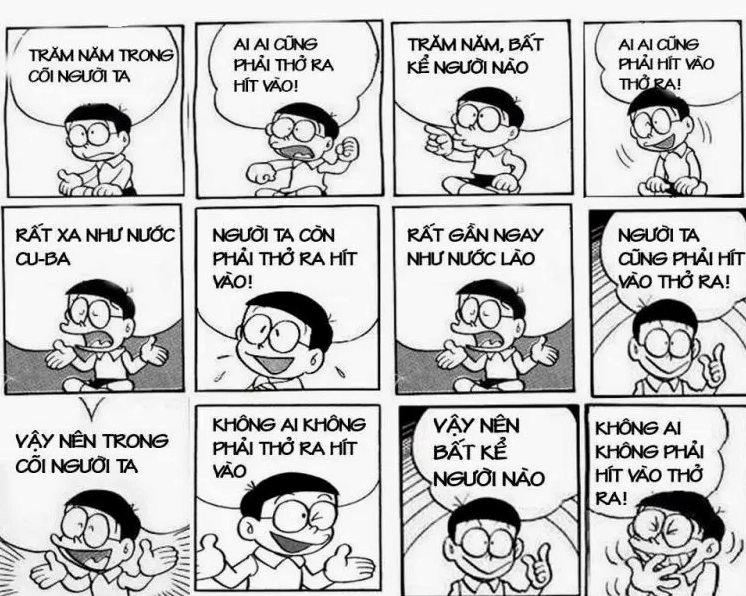 Top 16 Ảnh Meme Doremon Hài Hước Nhất và Cận Cảnh Biểu Cảm Cười Ra Nước Mắt 13 Doremon meme với biểu cảm 'phấn khích' tột độ, niềm vui khó tả.