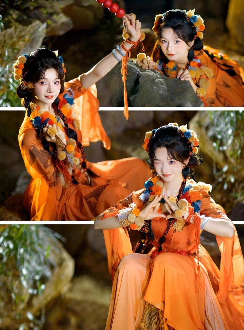 Bộ Sưu Tập Cận Cảnh Ảnh Gái Xinh Cổ Trang Vạn Người Mê 14 Gái xinh cổ trang với trang phục công chúa lộng lẫy và phụ kiện cầu kỳ