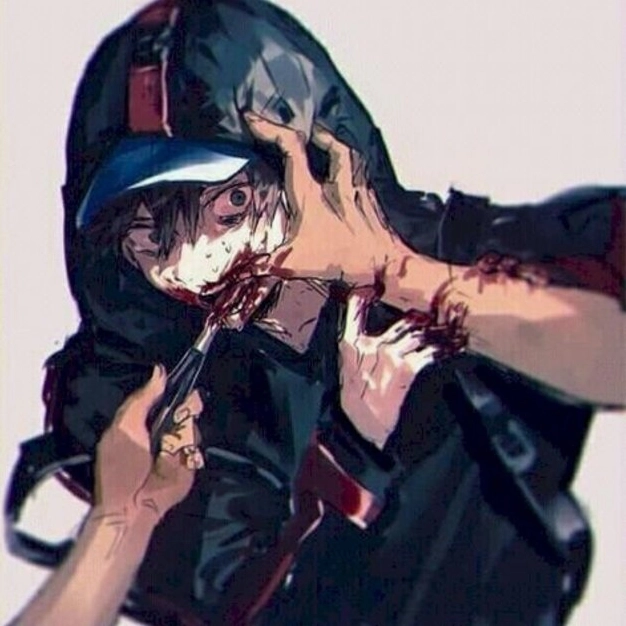 Hình ảnh anime kinh dị gây ám ảnh với ánh mắt vô hồn