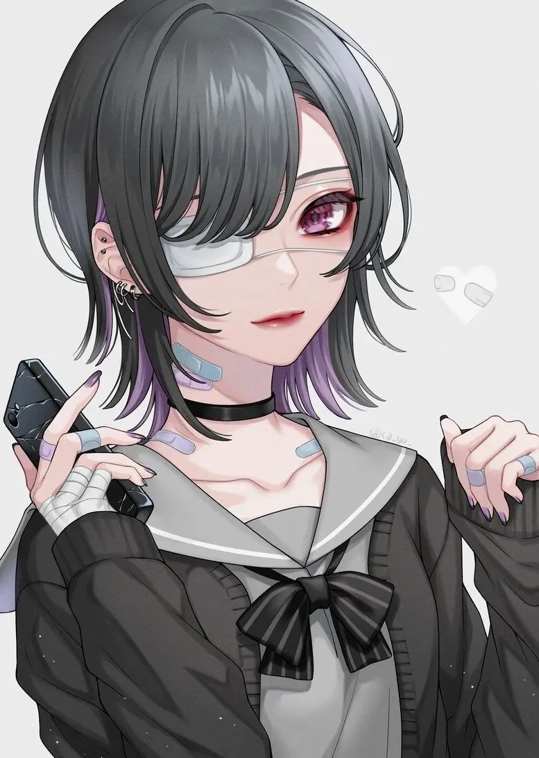 Hình ảnh anime ngầu lòi đẹp nhất với kiếm sĩ bí ẩn