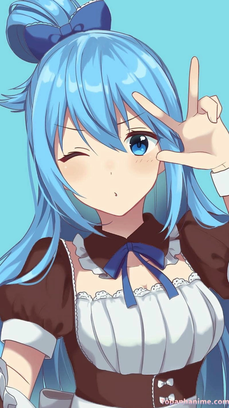 Hình ảnh Aqua Konosuba đầy quyến rũ