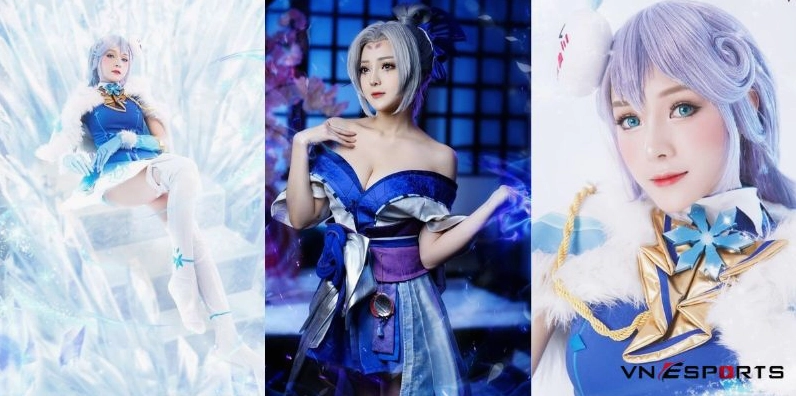 Hình ảnh gái xinh cosplay Liên Quân Mobile duyên dáng