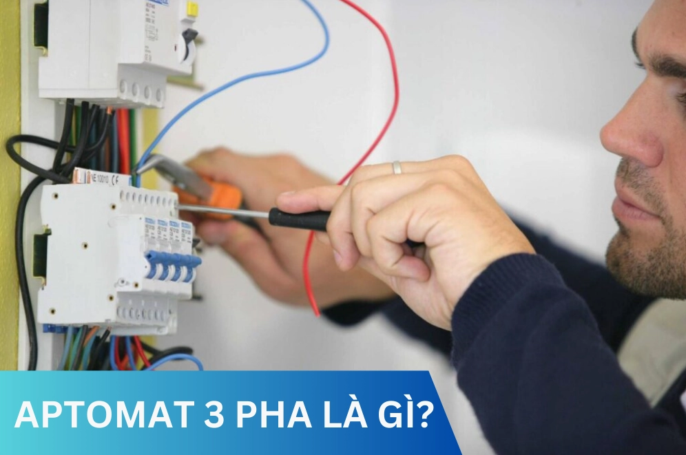 Aptomat 3 pha là gì: Tổng quan về thiết bị điện quan trọng 1 Hình ảnh mô phỏng aptomat 3 pha