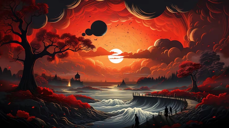 Cận cảnh thế giới ảo diệu của ảnh anime 3d và sự bùng nổ đồ họa 14 Hình nền ảnh anime 3d chất lượng cao