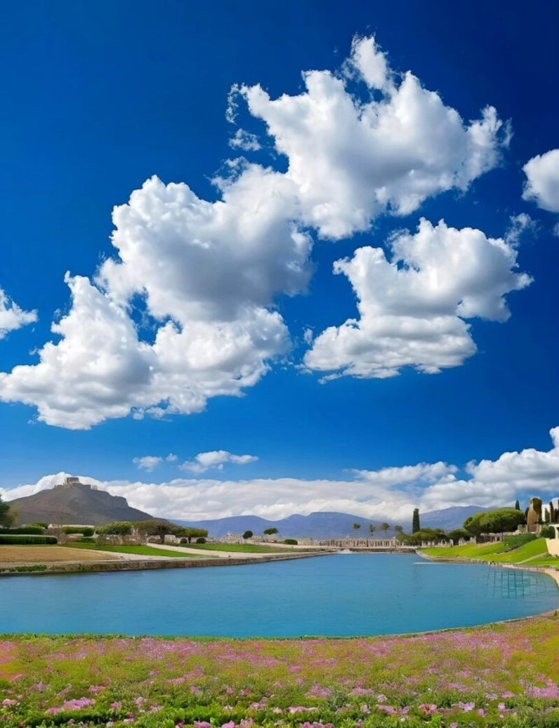 Hình nền bầu trời đẹp nhất với những tầng mây xếp lớp