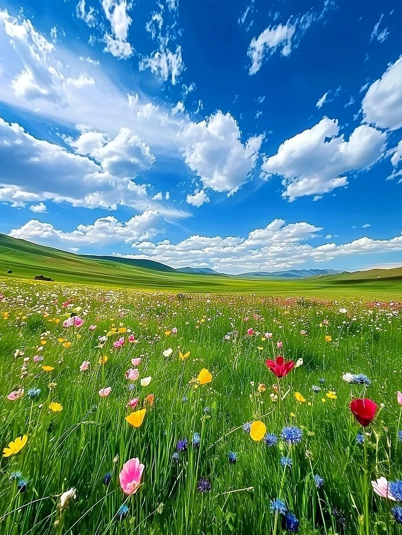 Hình nền bầu trời đẹp với ánh sáng dịu nhẹ