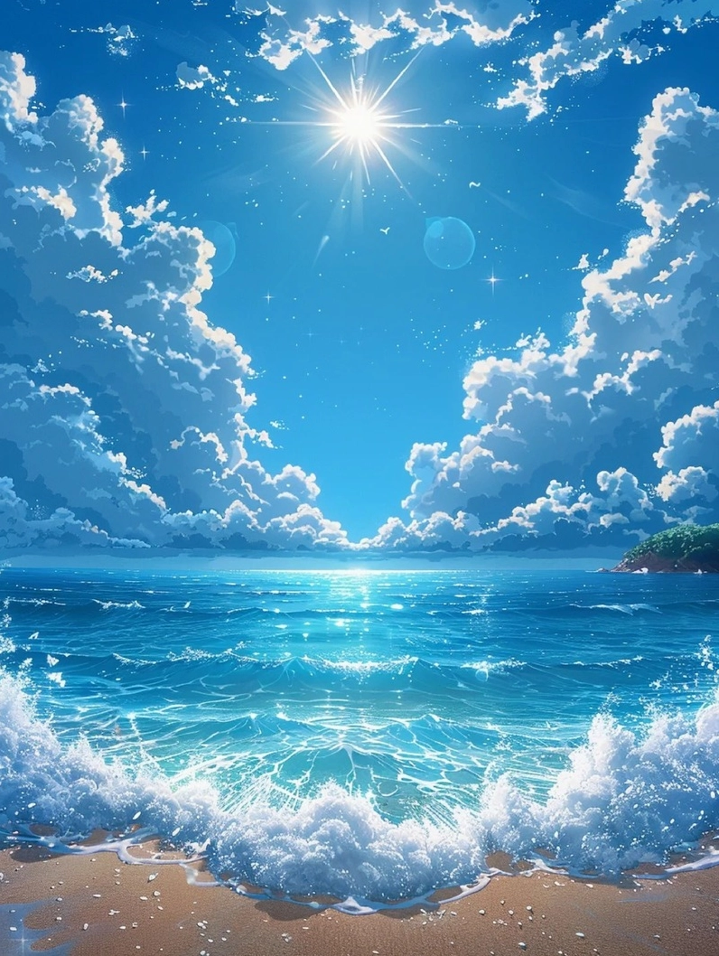 Hình nền bầu trời với những đám mây cuồn cuộn