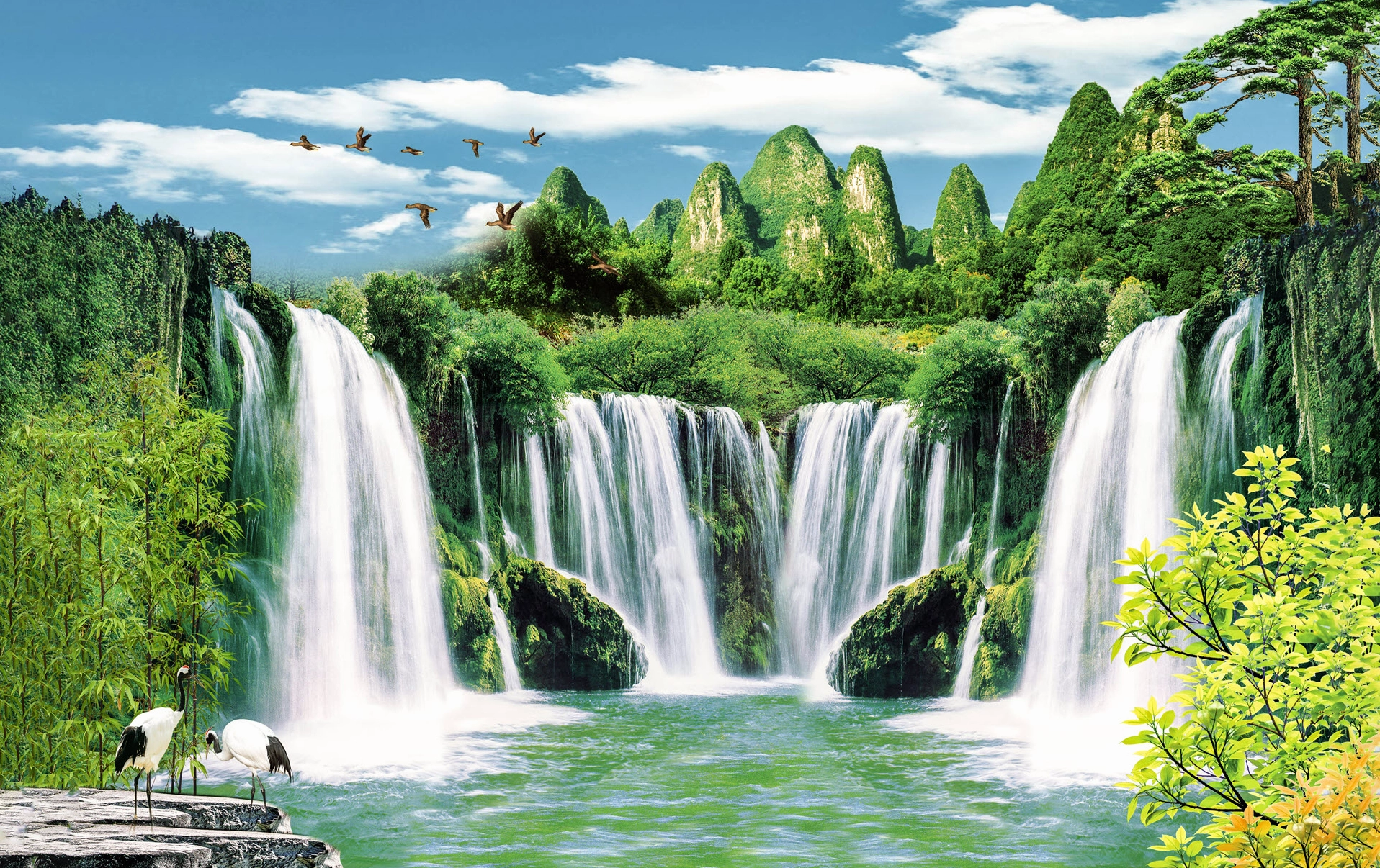 Bộ Sưu Tập Hình Nền Mệnh Mộc Tuyệt Đẹp và Mang Lại May Mắn 9 Hình nền cho người mệnh Mộc với cây xanh tươi tốt, biểu tượng may mắn